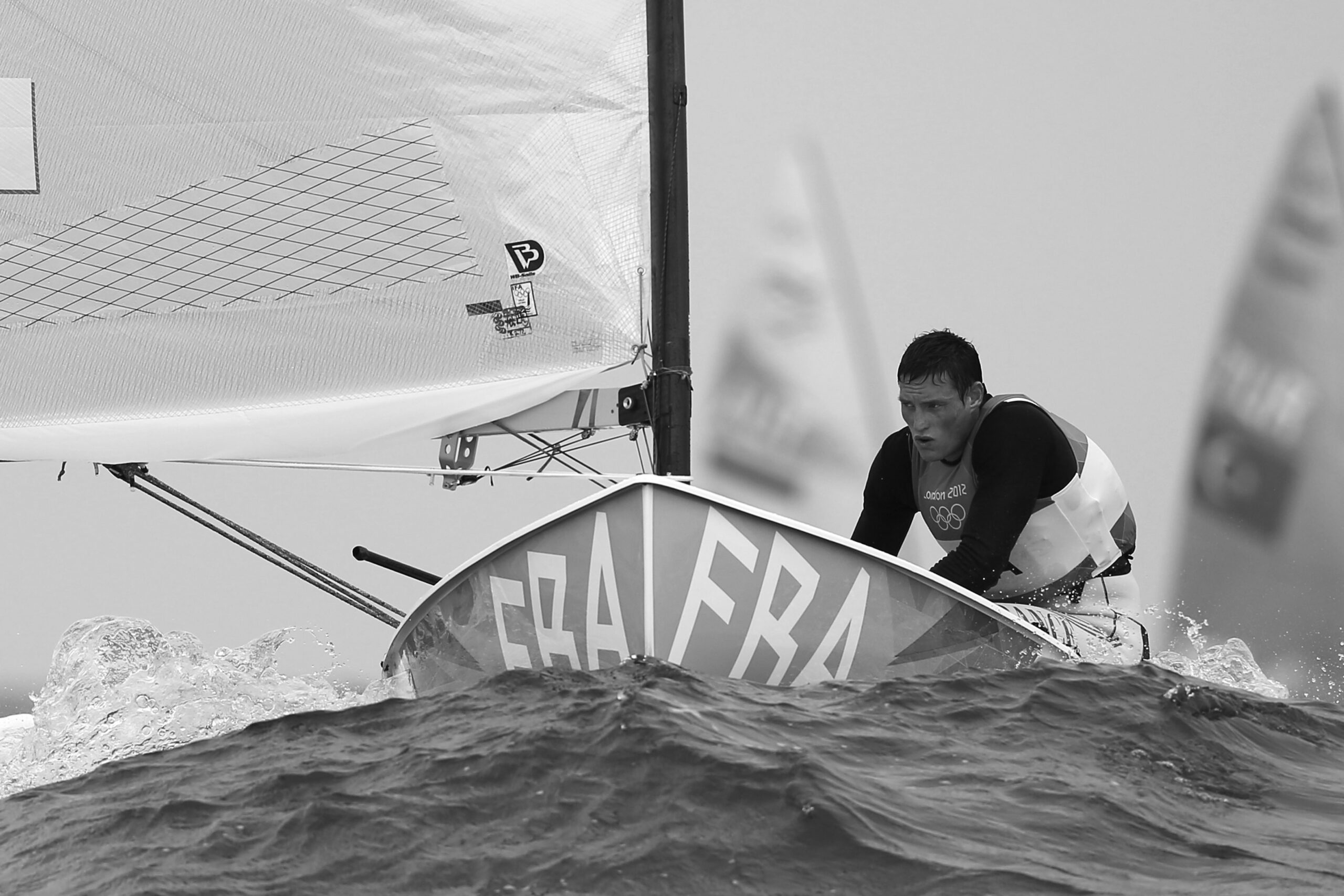 LONDON 2012 - OLYMPIC GAMES - SAILING - WEYMOUTH (ENG) - 27/07 to 12/08/2012 - PHOTO JEAN-MARIE LIOT- FINN MEN - 31/07/2012 - JONATHAN LOBERT